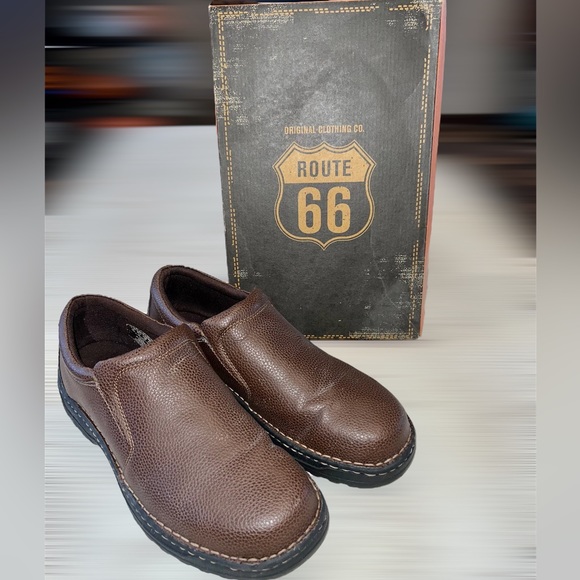 Route 66 Other - Route 66 Brown Men’s Wide Dress Shoe Size 12
